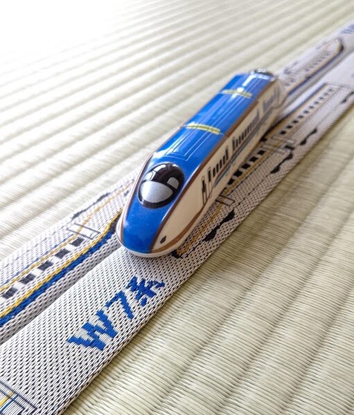 オリジナル畳縁　　　　　「北陸新幹線W7系」